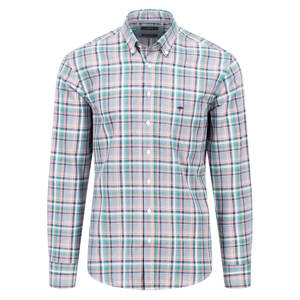 Fynch Hatton Herringbone Combi Check Shirt